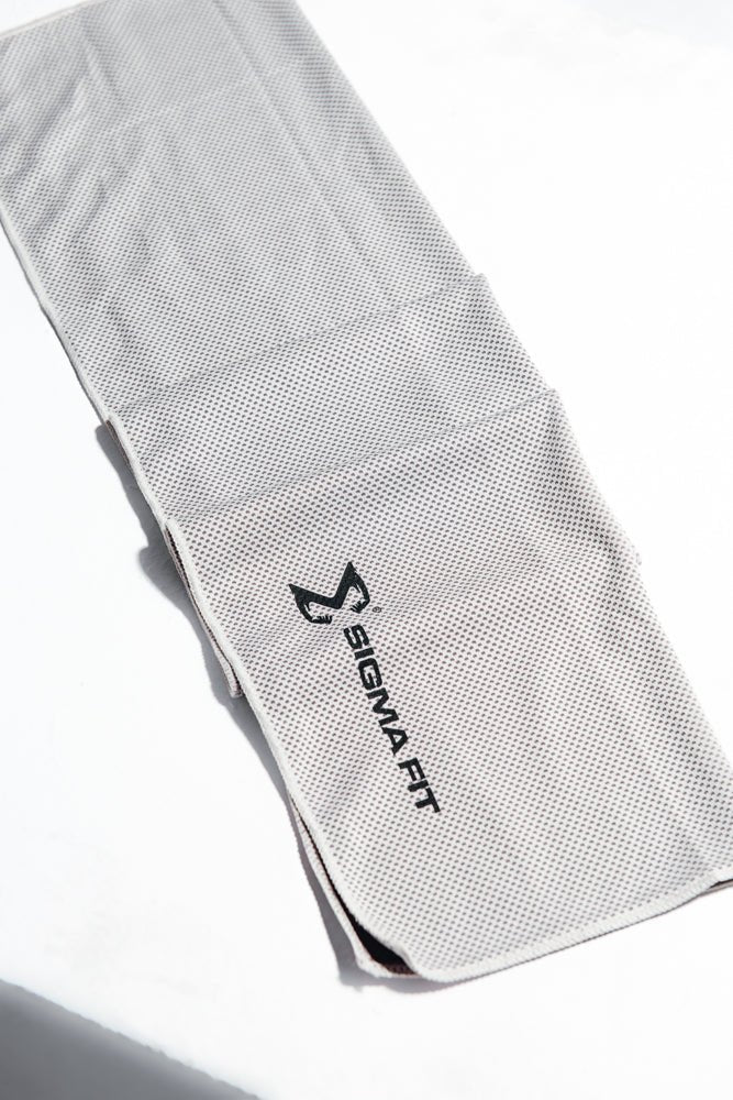 Light Gray Cooling Towel - Sigma Fit
